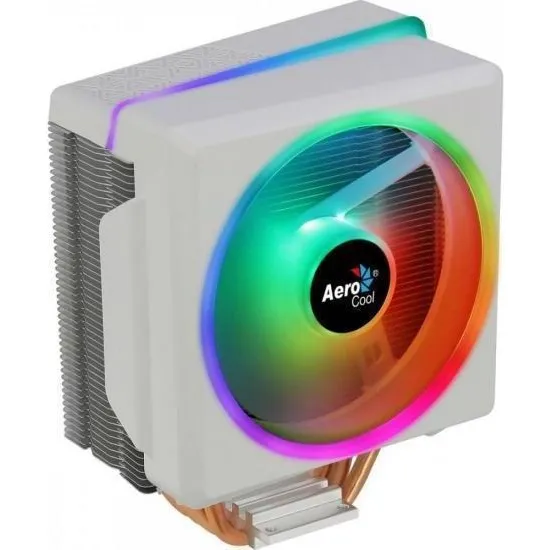 Enfriador de procesador Aerocool White Cylon 4f Argb