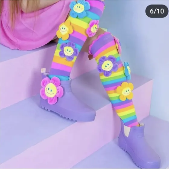 Medias Largas De Niña