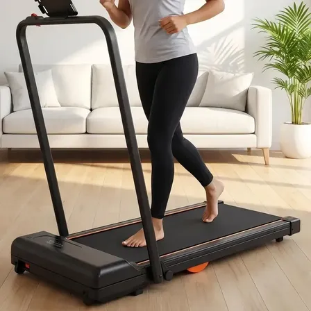 Esteira Ergométrica Led Elétrica Dobrável Casa 12km/h 120kg Preto 127v
