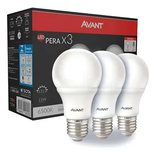Kit 3 Lùmpada Led 15w Bulbo Soquete E27 Bivolt Casa Comércio Kit 3 Lùmpada Led 15w Bulbo Soquete E27 Bivolt Casa Comércio
