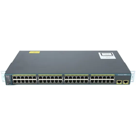Switch Cisco Administrable Ws-c2960 48 Puertos 10/100