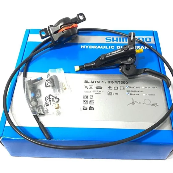 Freio Disco Hidráulico Shimano Deore Br-mt500 Dianteiro 1m