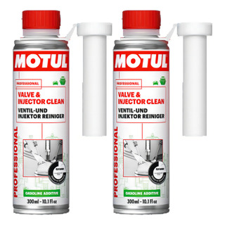 Kit 2 Aditivos Limpeza Gasolina Motul Valve Injector Clean Kit 2 Aditivos Limpeza Gasolina Motul Valve Injector Clean