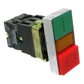 Pulsador Doble Star/stop Con Led 22mm Met Ebchq