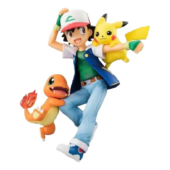 Pokemon Ash Pikachu Charmander No Articulable Original