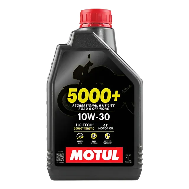 Óleo Motul 10w-30 5000+ 4t Semissintético 1l
