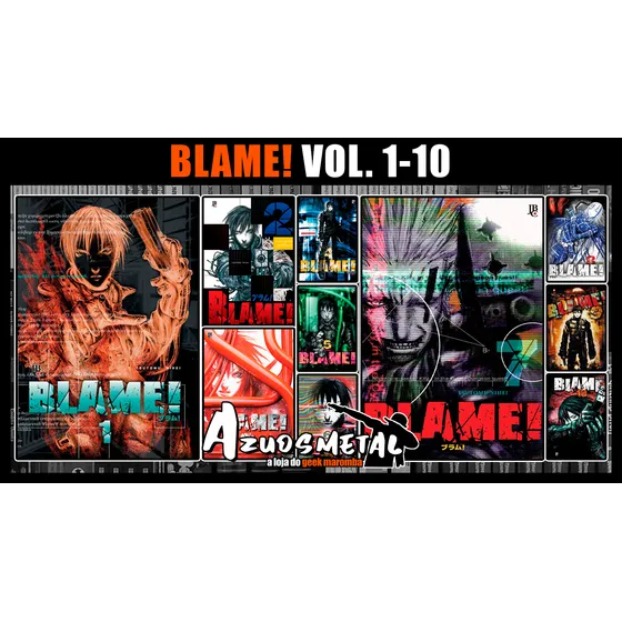 Kit Blame! - Vol. 1-10 (coleção Completa) [mangá: Jbc]
