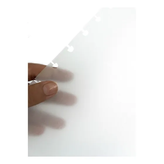 10 Tapas A5 Duras Transparentes Cuaderno Inteligente 1mm