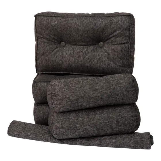 Kit Divan Chenille 5 Almohadones + Funda Medida Especial