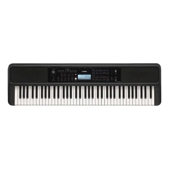 Teclado Yamaha Psr Ew320 C/76 Teclas Sensitivas Preto Bivolt