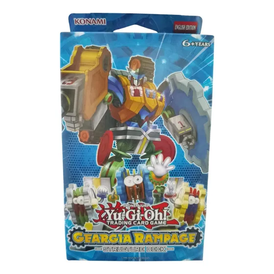 Yugioh Geargia Rampage Structure Deck Sellado Inglés