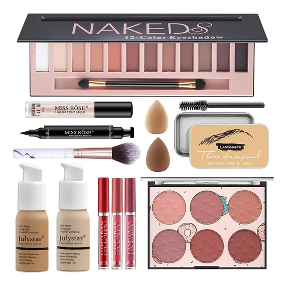 Kit De Maquillaje Todo En Uno Original De Alta Calidad