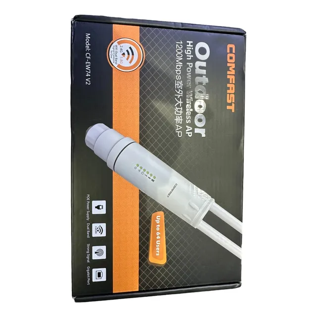 Repetidor Wifi Rocket Ac 1200mbps, Comfast Dual 2/5ghz