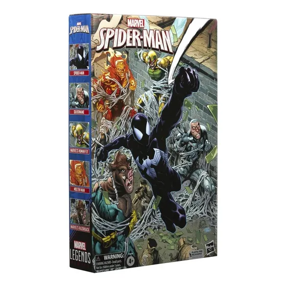 Spiderman Marvel Legend Spider-man Vs Villains 5 Pack Hasbro