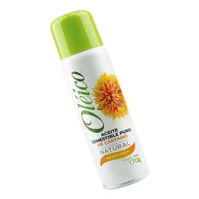 3 Pza Aceite De Cártamo Oléico En Aerosol 170 G