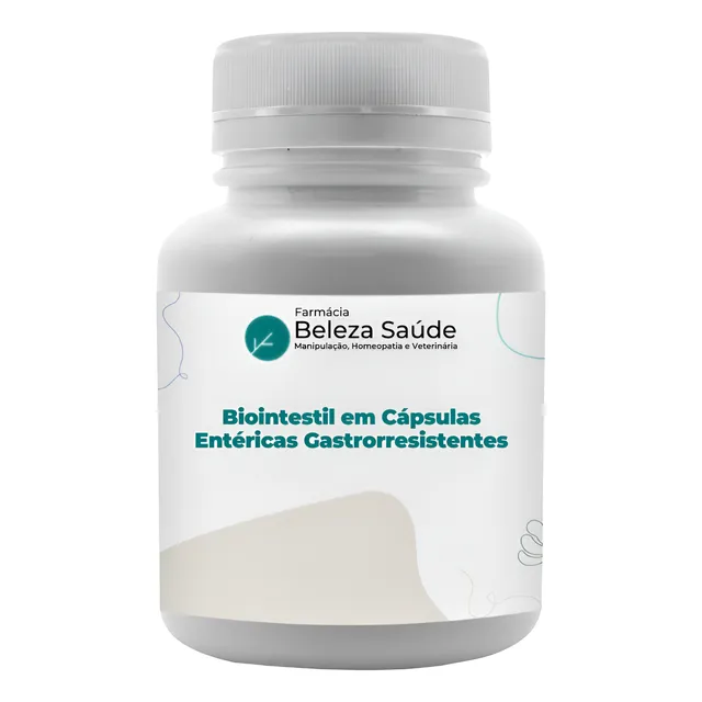 Biointestil ® 300mg : Puro 1ª Linha Autêntico 60 Cápsulas