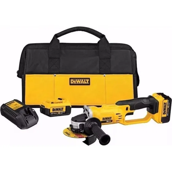 Esmeril Angular Inalambrico 4 1/2 20v Dewalt Dcg412m2