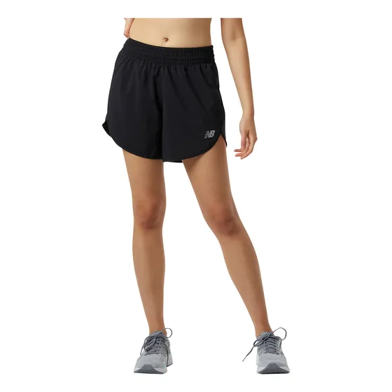 Short New Balance De Dama - 5 Inch  -  Ws23228bk