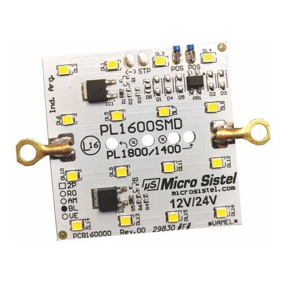 Combo 10 Placas De Led Smd Para Faro Baiml 1600 / 1400 - 