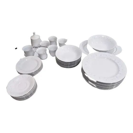 Juego De Vajilla De Porcelana Mas De 30 Piezas
