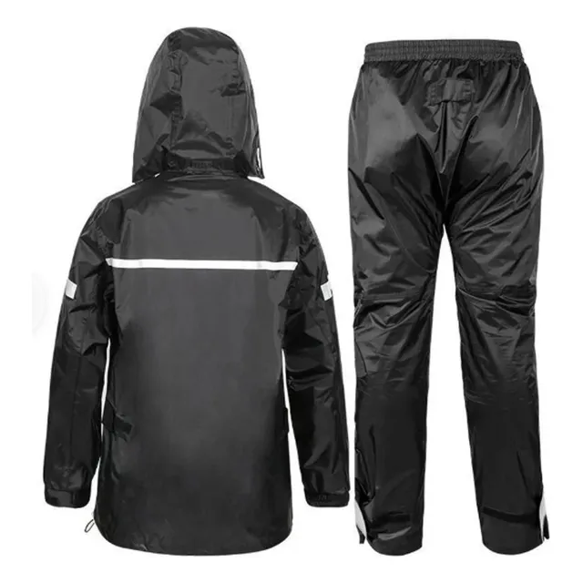 Traje Lluvia Conjunto Equipo Piloto Moto Bici Impermeable L