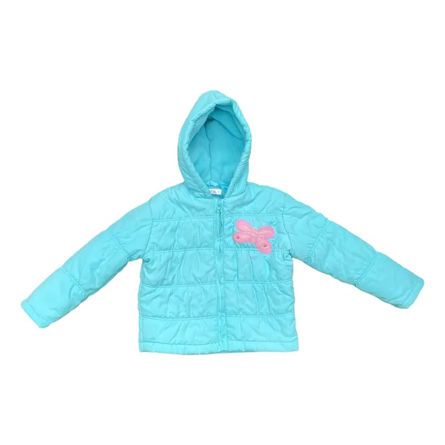 Parka De Niña Usada Talla 2 Color Calipso