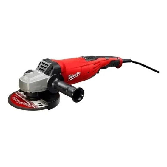 Amoladora angular Milwaukee 6086-59A color rojo 2.2 kW 220 V + accesorio