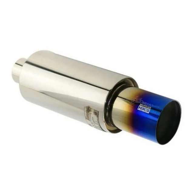 Muffler Escape Resonador Hks Cola Quemada