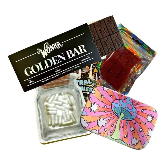 Chocolate Wonka Kit 15 Más Regalos