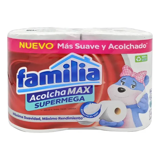 Familia Papel Higien Acolchamax Super*4 | Cuotas sin interés
