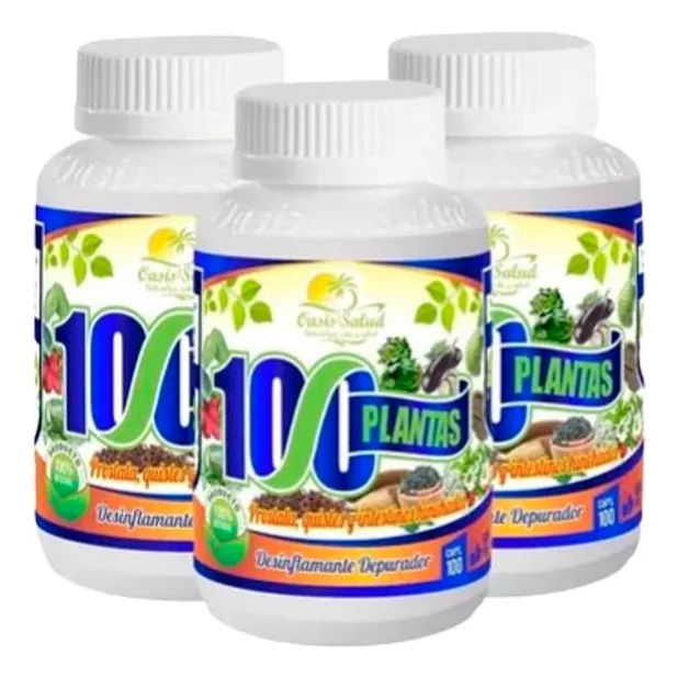3 X 60 Soles | 100 Plantas 100 Capsulas