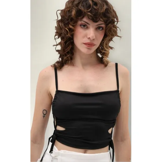 Top Tiras Para Salir Lycra Zuko Mujer Naif