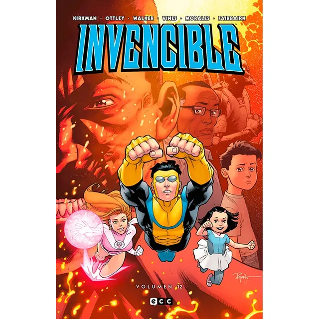 Invencible: Similar Al Titulo, De Guion: Robert Kirkman Dibujo: Ryan Ottley. Similar Al Titulo, Vol. Similar Al Titulo. Editorial Ecc España, Tapa Dura, Edición Similar Al Titulo En Español, 1