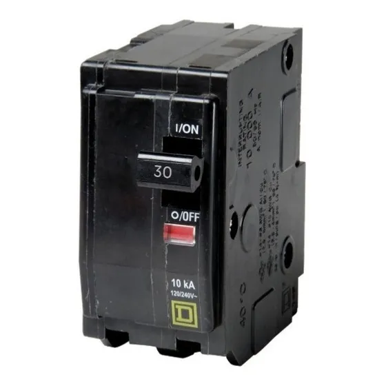 Interruptor Termomagnético Bifasico Qo2x30 Amp Square D
