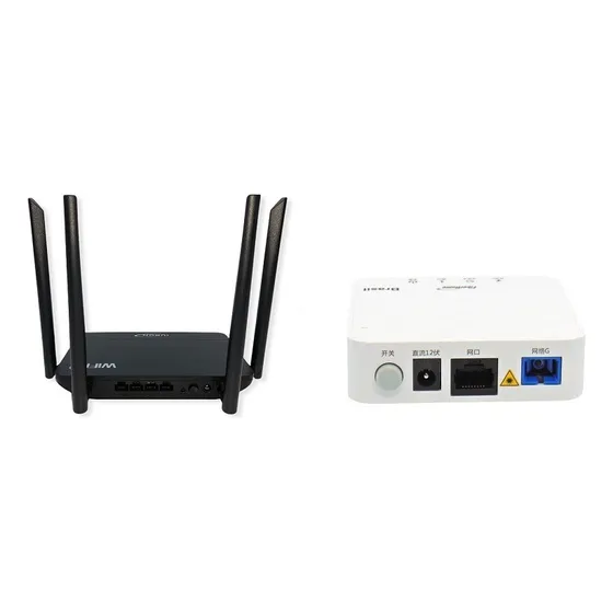 Combo Onu Gpon Fiberhome An5506-01a + Iuron Ac1200 Wi-fi 5