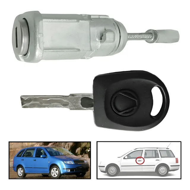 Cilindro Puerta Llave Para Jetta A4 / Golf A4 1999-2007 Izq.