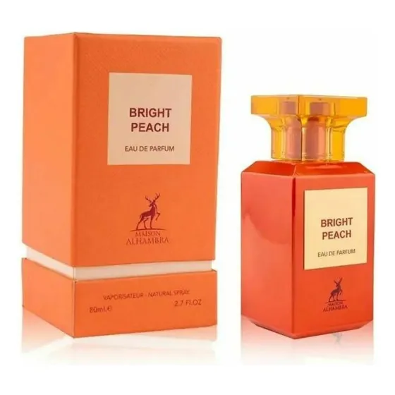 Perfume Arabe Maison Alhambra Bright Peach Edp 80 ml Volumen De La Unidad 80 Ml