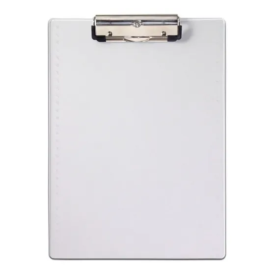 Tabla Porta Block Dasa Acrílico Aprietapapel Placa A4 Papel