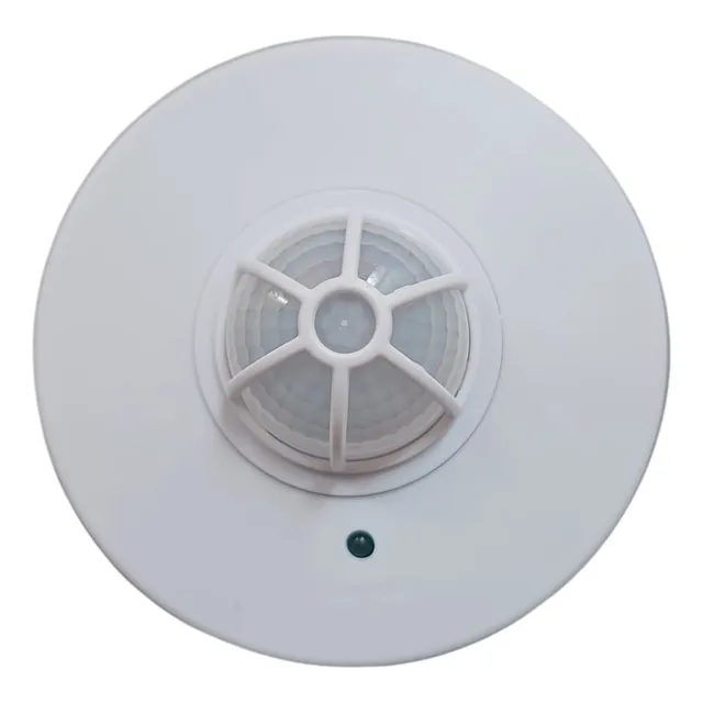 Sensor De Movimiento Techo Infrarrojo 360° Sobreponer