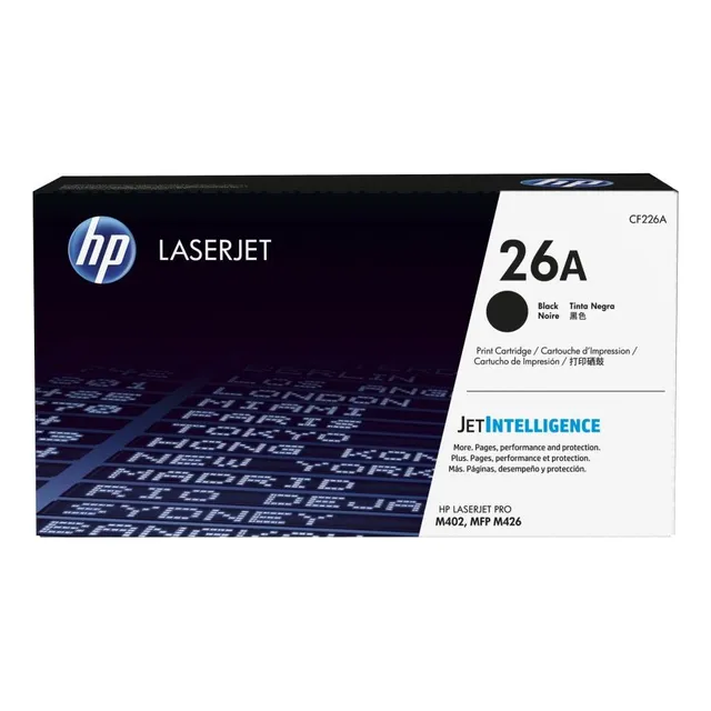 Tóner Hp 26a Negro, 3100 Páginas