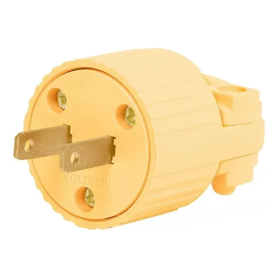 Clavija Industrial Plástica Polarizada, Volteck Clp-s