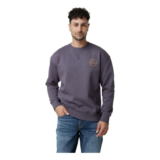 Poleron Hombre Ls Crew Sws Original Grey