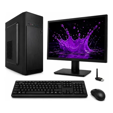 Computador Completo Pc Intel I3 6 8gb Ssd 240gb Monitor Wifi 8 Gb 240 Gb Intel