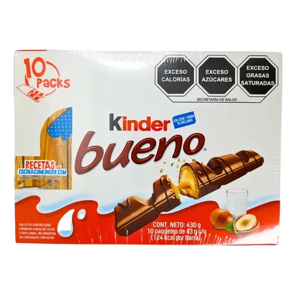 Kinder Bueno 10 Piezas