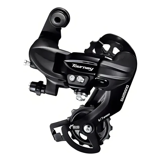 Shimano TY300 pata de cambio trasero 7 velocidades negro