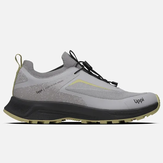 Zapatilla Hombre Light Knit Gris / Amarillo Lippi I26