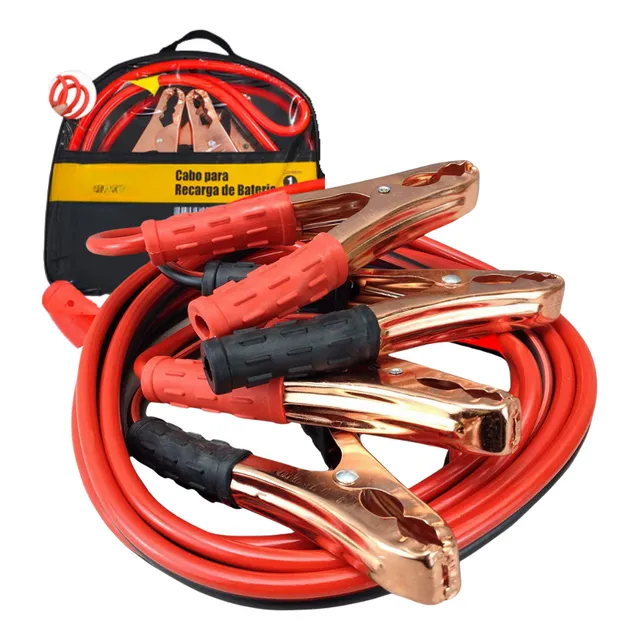 Cabo De Chupeta Bateria Transmissão Automotivo 800 Amp 2,5m