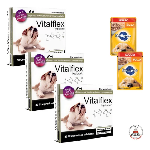 Vitalflex 3 Cajas / 90 Comprimidos