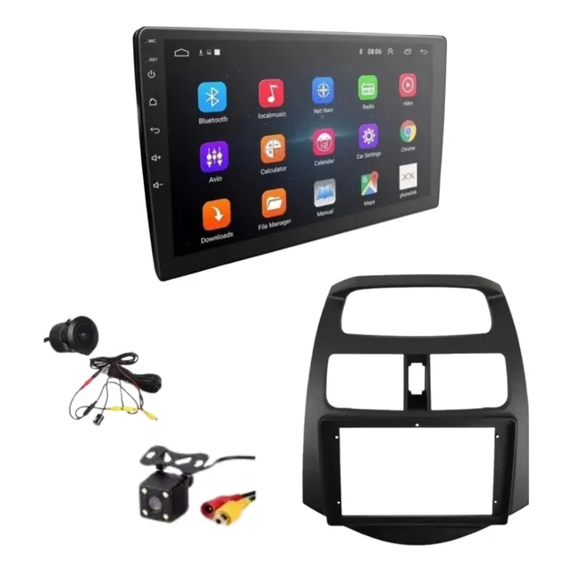 Radio Auto Android 9  4gb 64gb Ram+ Bisel Chevrolet Spark Gt