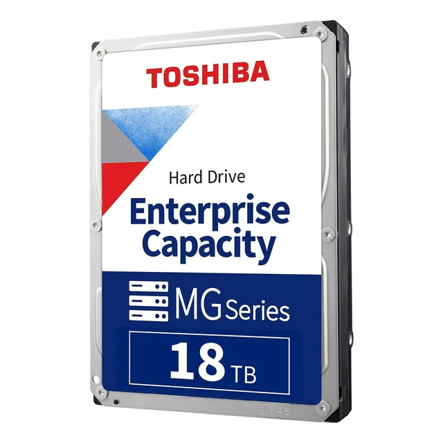 Disco Duro Interno Toshiba 18tb Mg09 Enterprise 3.5 512mb Color Azul Marino
